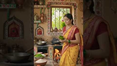 Desi bahu ne banayi avocado ki sabji ,sasur ka gussa ,desistyle ,village style cookng