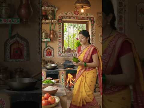 Desi bahu ne banayi avocado ki sabji ,sasur ka gussa ,desistyle ,village style cookng