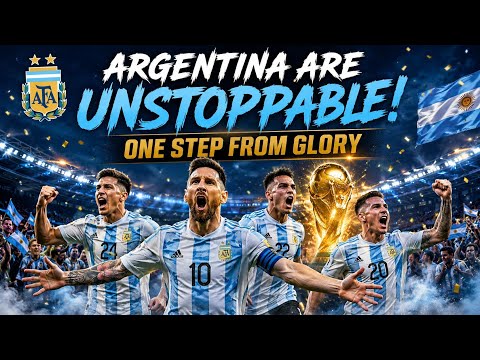 ARGENTINA ARE UNSTOPPABLE! 🇦🇷🔥 ONE STEP FROM GLORY