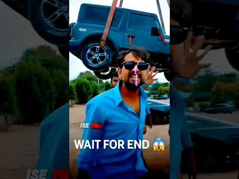 Mr Indian Hacker ne thar uda di💀 Mahindra  |#viral#trending #youtube #thar #car #shorts