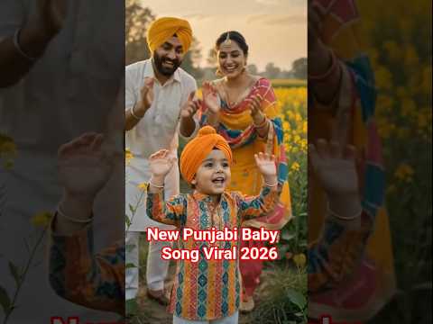🥰 New Punjabi Baby Song Viral 2026 | Cute Munda Singing | Trending Punjab Status Short #shorts