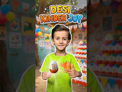 Desi Kinder Joy 🤩 | Mini Vlog | #shorts #minivlog #vlog
