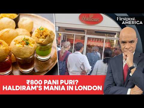 Haldiram’s Viral London Debut: Indians Queue For Pani Puri & Chole Bhature | Firstpost America