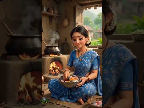 Village Style Fish Curry ๐๐ | Rainy Day Desi Cooking #shorts #viral