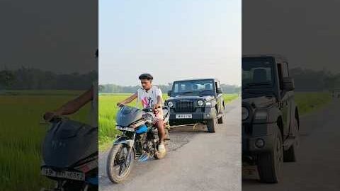 Desi Bhai Ka Insaniyat 🙏 || Suvo Stunts #shorts #thar