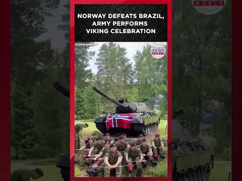 Watch: Norway Army Goes Viral With Viking Celebration After Brazil World Cup Exit