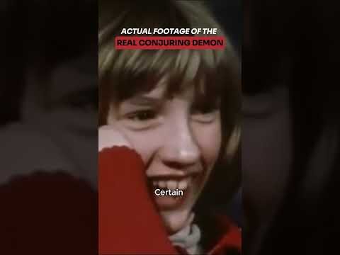 Real FOOTAGE of the Conjuring house!😧 #scary #shorts #viral