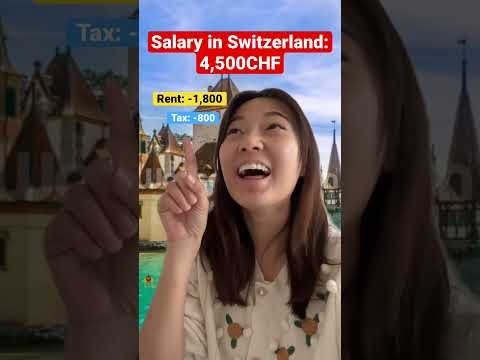 Minimum Salary in Switzerland be like 💸 #switzerland #livinginswitzerland #viral #viralshorts