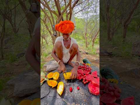 देसी फलो का सलाद 😍 #desi #villagelife #culture #rajasthani #viralvideo #subscribe