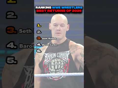 Ranking WWE Wrestlers BEST Returns of 2026