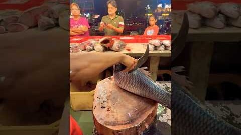 Desi Katla big #fishcutting #shortvideo #river #fish #cuttingskills #viralvideo #youtubeshorts ￼