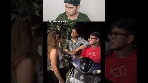 try not to laugh 🤣🤣 || Desi Meme Tadka || part 115 || #shorts #reaction #trynottolaugh