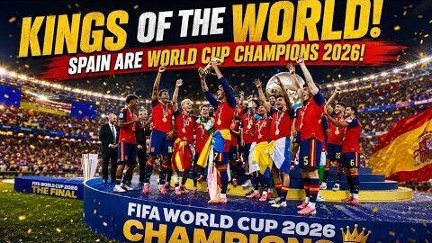 THE KINGS OF THE WORLD! 🇪🇸👑🏆