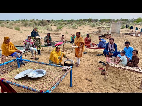Desert Area Family Dawat In the village of Pakistan india border Khushiyan Hi Khushiyan New 💁🏻 2026