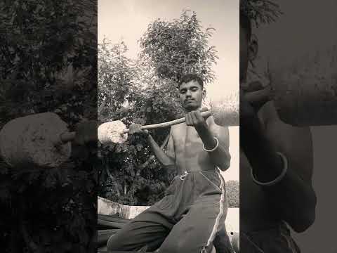 🌾 Village Fitness Boy | Natural Body Building😤#desi #bodybuilding #viral #shorts