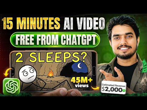 USA AI Video Kaise Banaye (15 Min) Using Just ChatGptš„ | USA Channel Ideas 2026 || Ai Automation