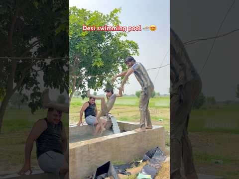 Desi swimming pool🏊 #shortvideo #swimmingpool #viralvideo #reels #trending #india #shorts