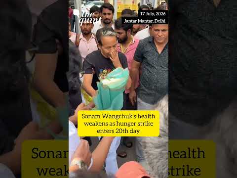 Sonam Wangchuk’s Hunger Strike Enters Day 20 | The Quint