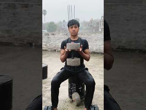 #💯aaj rain me hi workout Krna pra💪🏋️#desi #workout