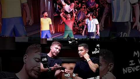 Messi saved Ronaldo  #viral #youtubeshorts #shortsfeed #ytshorts