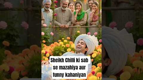 Sheikh Chilli Ki Sab Se Mazahiya Kahaniyan 😂 | Funny Desi AI Animation  Comedy Videos