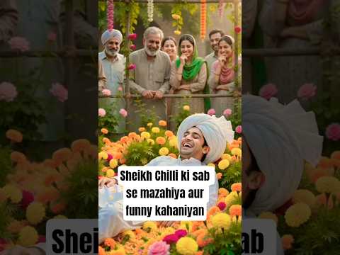 Sheikh Chilli Ki Sab Se Mazahiya Kahaniyan 😂 | Funny Desi AI Animation Comedy Videos