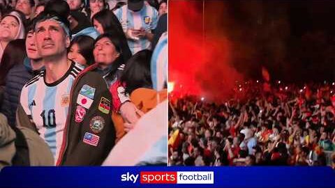 Spain and Argentina fan reactions watching 2026 FIFA World Cup final! 🔥