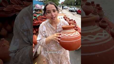 A matka inside your roof keeps your home cool | Built Desi Day 9 #architect #fillerslab #india #home