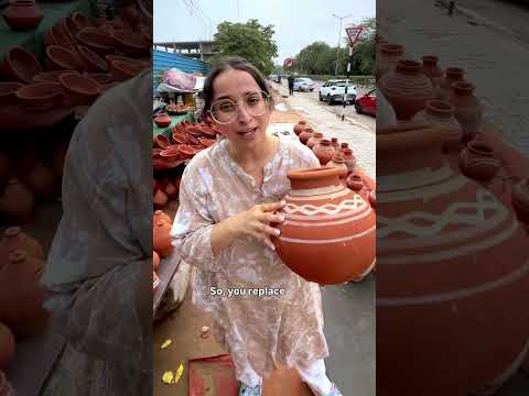 A matka inside your roof keeps your home cool | Built Desi Day 9 #architect #fillerslab #india #home