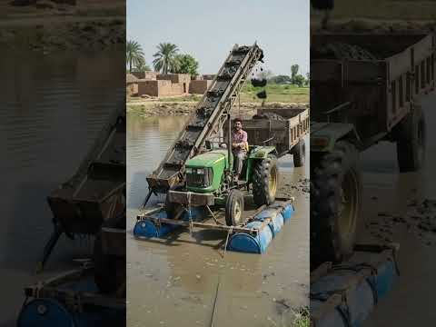 ধান মাড়াই করার জন্য বানালাম দেশি মেশিন! 🌾⚙️#desi #soil