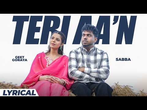 Teri Aa’n (Lyrical) | Sabba | Black Virus | New Punjabi Song 2026 | Latest Punjabi Song 2026
