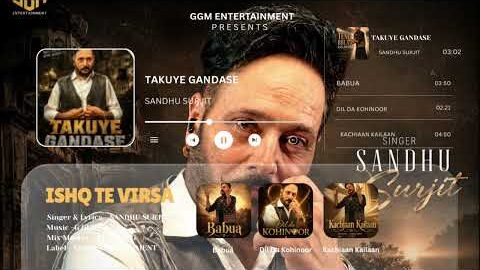 Takuye Gandase | Sandhu Surjit | G Guri | GGM Entertainemnt | Latest Punjabi Songs 2026