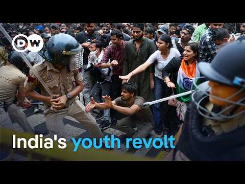 ‘Cockroach Movement’ protests pile pressure on India’s government | DW News