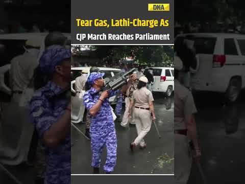 CJP Protest: Tear Gas & Lathi-Charge As Thousands March With CJP To Parliament | Delhi Protest
