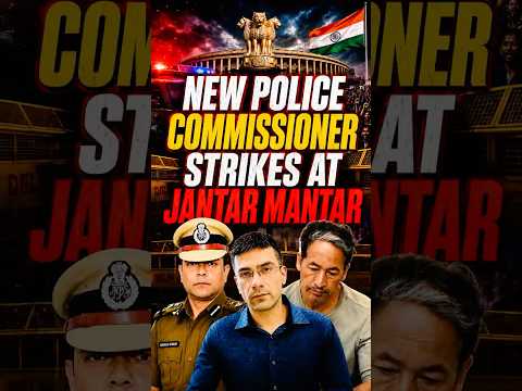 New Police Commissioner Strikes At Jantar Mantar | Sonam Wangchuk | CJP Protest