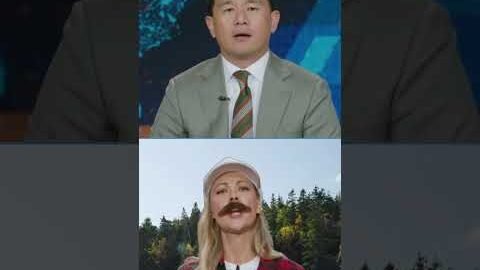 Desi Lydic is a lumberjack, a fisherman, and whatever other manly job will get her elected in Maine