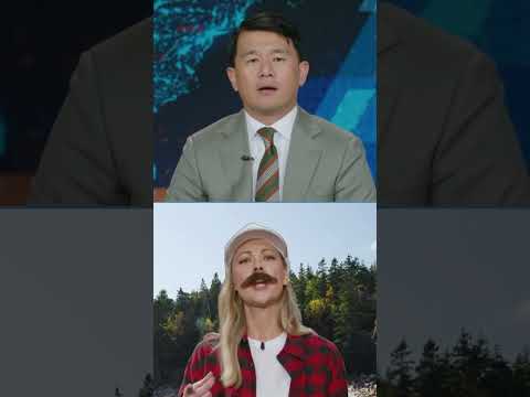 Desi Lydic is a lumberjack, a fisherman, and whatever other manly job will get her elected in Maine