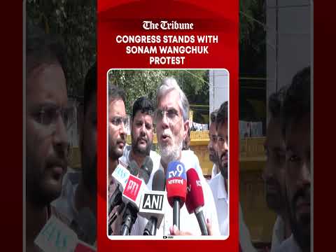 Congress Backs Sonam Wangchuk at Jantar Mantar During CJP Protest  Delhi