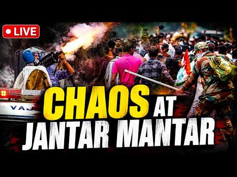CJP Protest LIVE: Chaos At Jantar Mantar As Police Lathi-Charge Protesters | Sonam Wangchuk LIVE