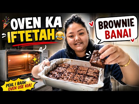 Oven ka iftetah kr liya finally 😁| Khushi ma meetha bnaya | Desi Korean