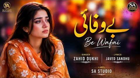 Be Wafai | New Punjabi Sad Song | Latest Punjabi Song | Punjabi Dukhi Gana | Zahid Dukhi