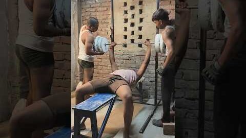Desi gym at home 🔥😡💯 #shorts #motivation #sports #desi #attitude