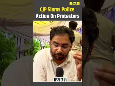CJP Protest: Abhijeet Dipke Slams Police Brutality On Protesters & Sonam Wangchuk’s Wife | BJP