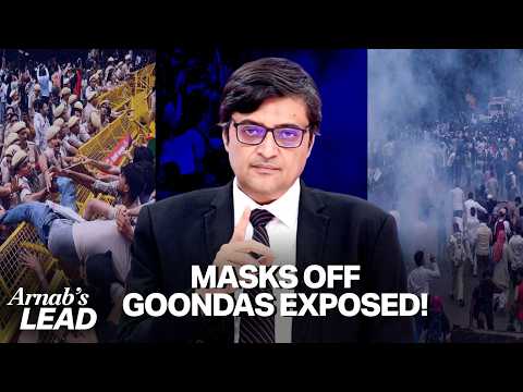 Arnab Calls Out ‘Goonda Tactics’ After CJP Protest Turns Violent At Jantar Mantar