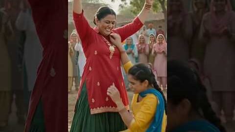 देसी दंगल – दो लुगाइयों का अखाड़ा 😳 | #desi #dangal #kushti #kushtidangal #viralshorts #trending