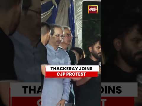 CJP Protests News: Uddhav Thackeray Joins Students at Jantar Mantar for CJP Protest | India Today