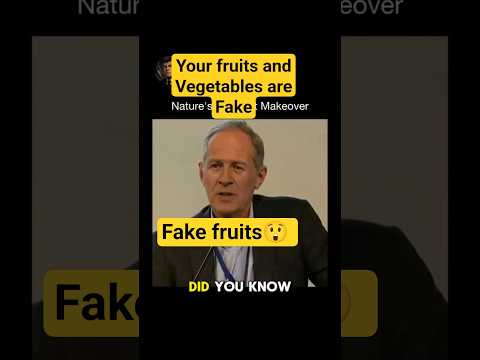 You probably never knew about the Fake fruits and vegetables
