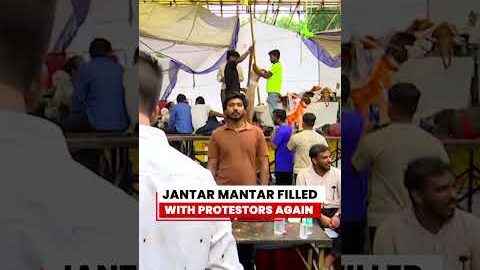 CJP Protest Continues at Jantar Mantar: Morning Visuals From Delhi #cjpprotest #jantarmantar