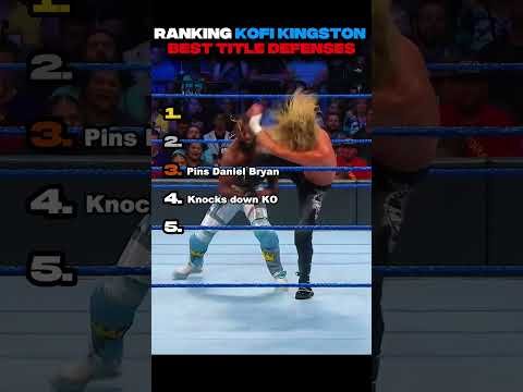 Ranking Kofi Kingston BEST Title Defenses