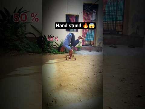 hand stund tutorial 👈🔥 lndia talent trending reel #desi fitness work stund shorts #viral #video #